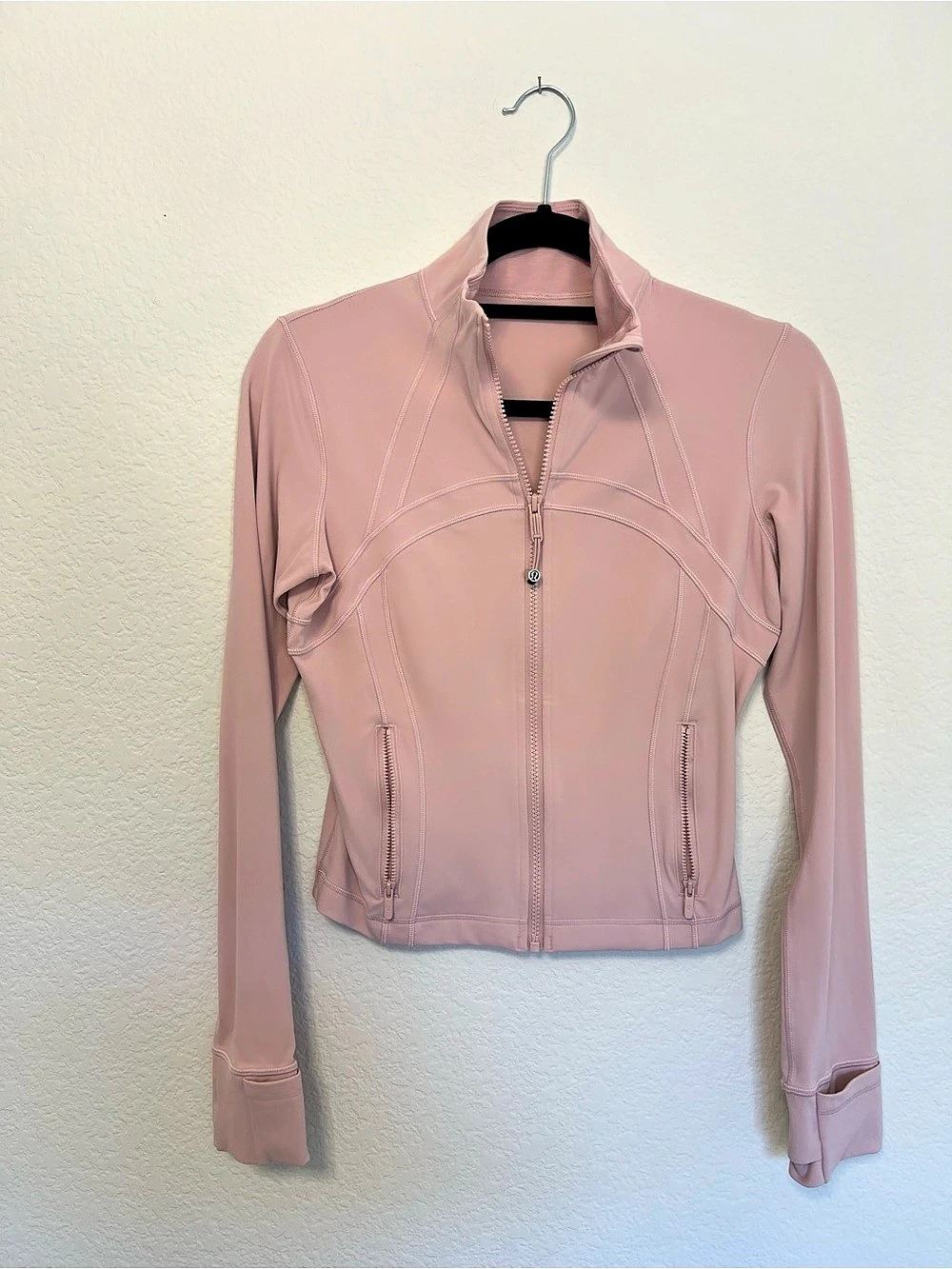 Lululemon Define Cropped Jacket *Nulu Women's Pink Size 8